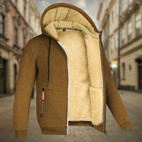Remy™ - Herren Fleece Hoodie – Braun