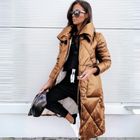 Miriam | Längere Parka-Jacke – Khaki