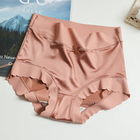 Fenne - Nahtlose Satin Damen-Slips (5+5 GRATIS!) – Nackt