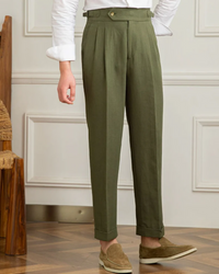 Bali Linen Pantalon – Grün