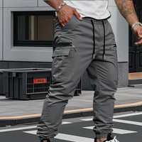 Aldric - Performance-Stretch-Cargo-Jogginghose – Grau