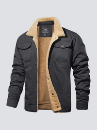 Trevin | Stilvolle Warme Jacke – Grau