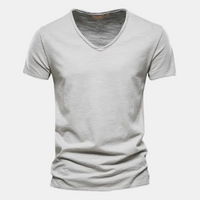 Joachim™  | Tidlös Baumwoll-T-Shirt (2+1 GRATIS) – Grau