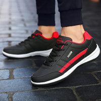 Lars | Herren Street Sneaker Schnürung Casual Urban Modern Komfort – Schwarz