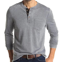 Noah | Komfortables Langarmshirt für stilvolle Looks – Hellgrau