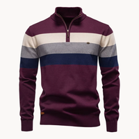 Burk Quarter Zip Pullover – Tiefes Pflaume