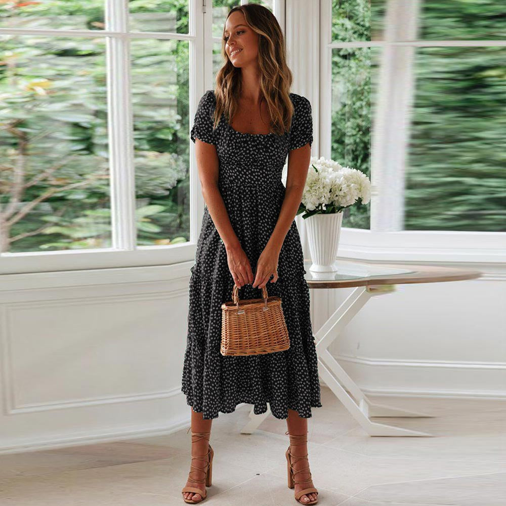 Boho Bequemes Kleid