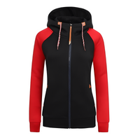 Aubrey - Bequemer und gemütlicher Hoodie – Rot