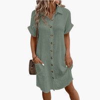 Johanna | Polokleid – Grün