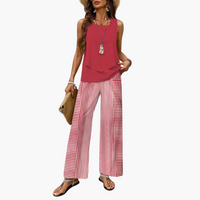 Nora | Elegantes 2-teiliges Set – Rot