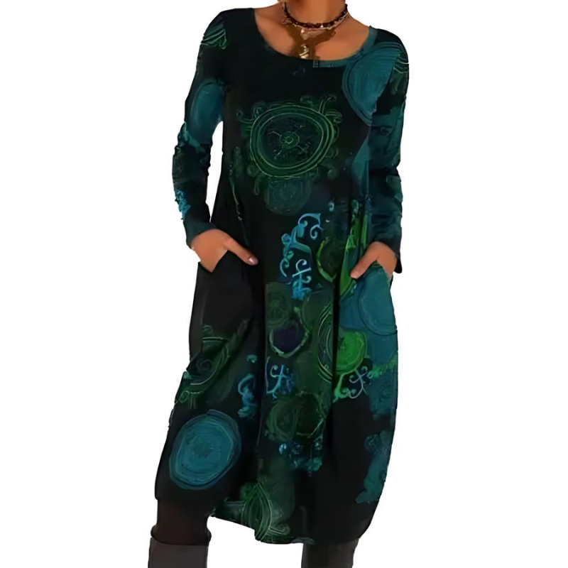 Doreen - Boho-Midi-Kleid
