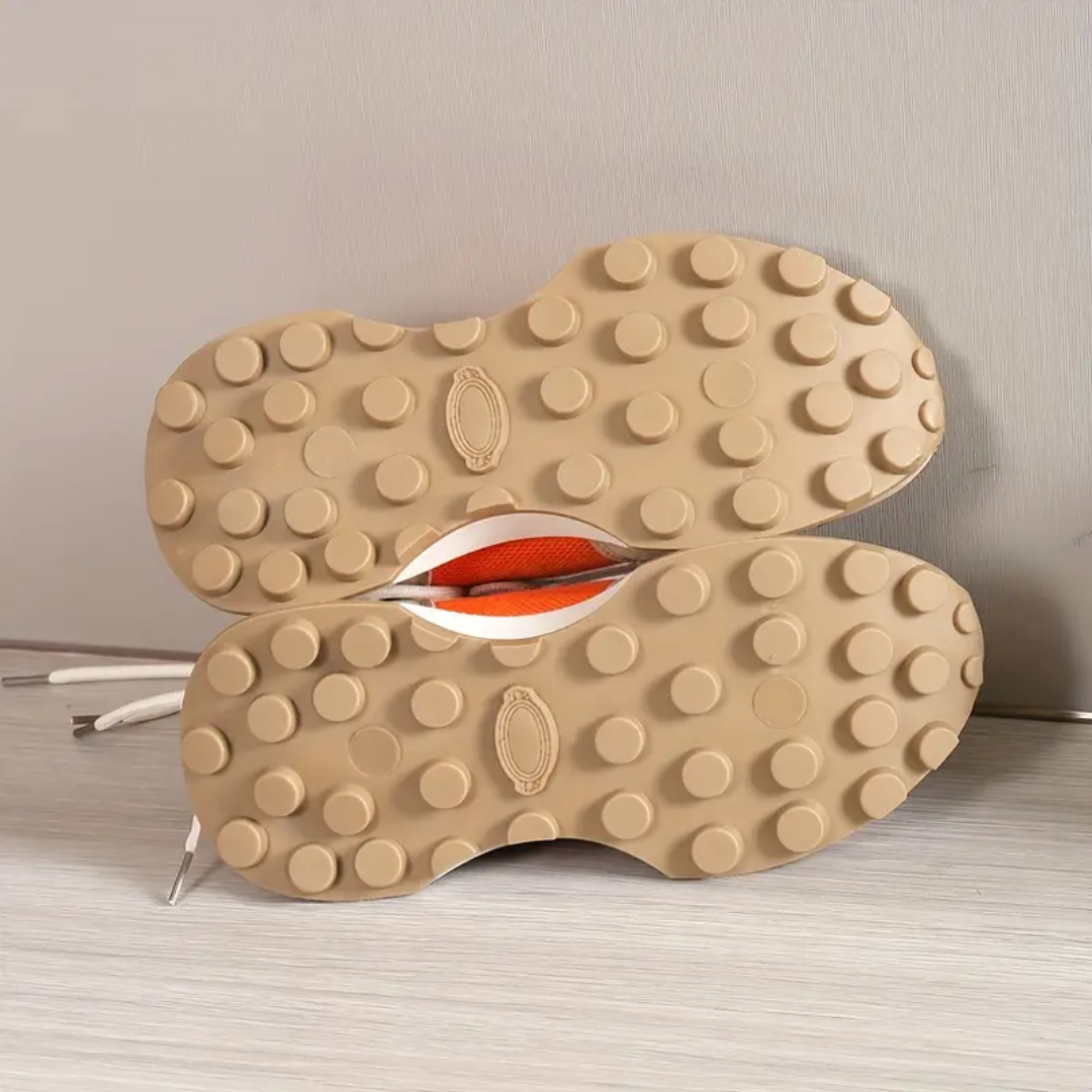 Lässige Damen Farbblock Sneakers