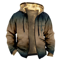 Mervin - Farbige und kuschelige Hoodies für Herren – Grün