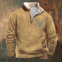 Yvo® | Quarto Reißverschluss Pullover – Gelb