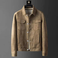 Kilyan – Teigdrehmuster jacke für Komfort und Stil – Khaki