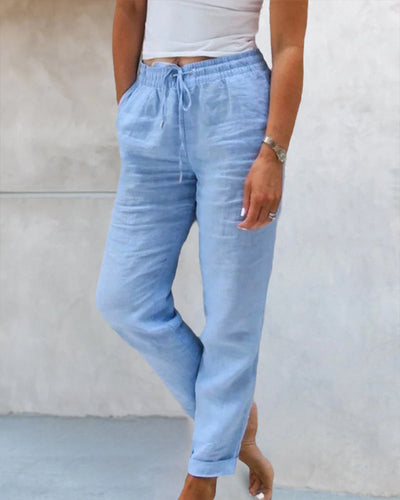 Veronica | Lässige Hose mit geradem Bein