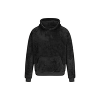 Teddy | Fleece-pullover – Schwarz