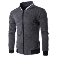 Pullover Herren Mit Reißverschluss | Modernes Cardigan Design – Dunkelgrau