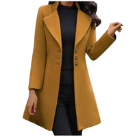Elisia – Elegante & Warme Damenjacke – Gelb