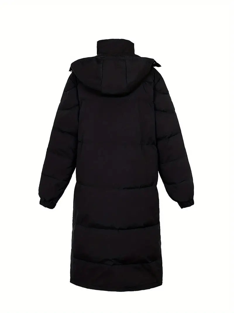 Dishce | Warme lange gesteppte Winterjacke für Männer