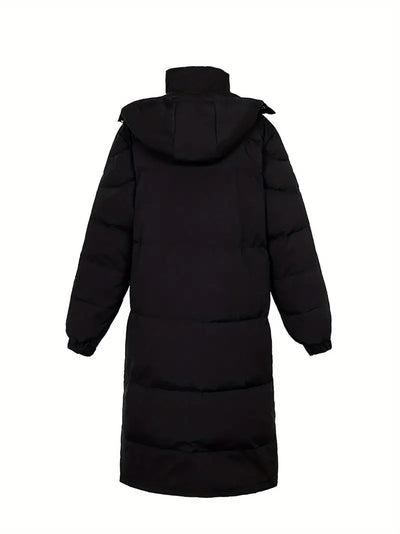 Dishce | Warme lange gesteppte Winterjacke für Männer