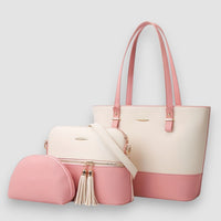 Lior | 3-teiliges Taschenset – Rosa