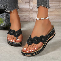 Millicent | Orthopädische Sandalen – Schwarz