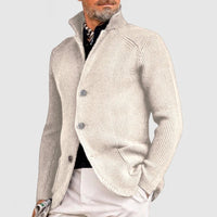 Marc | Elegante Strickjacke – Beige