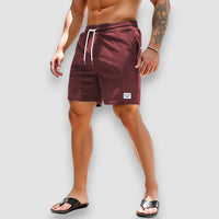 Millo | Slim Fit Shorts – Bordeaux