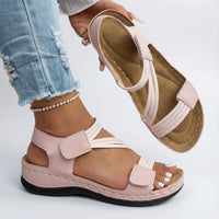 Nora | Elegante Sommer Sandalen Damen – Rosa