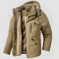 MARCO - SCHNEEJACKE MIT FLEECEFUTTER – Beige
