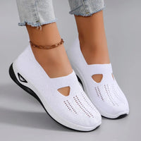 Heidi-Mode | Rutschfeste Ergonomische Damenschuhe – Weiß