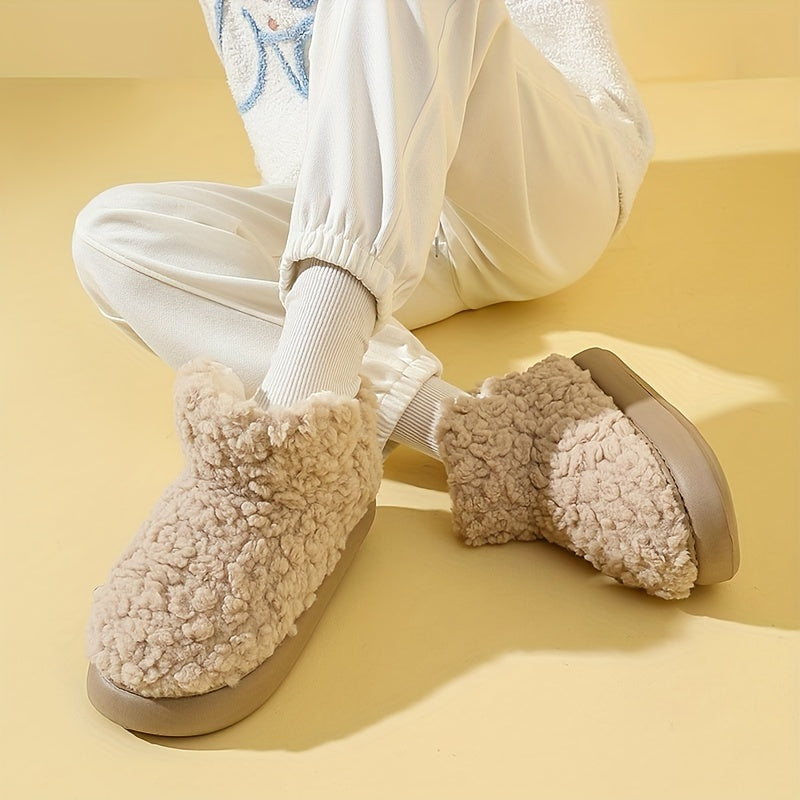 Reisellae | Kuschelige, flauschige Stiefel für Damen