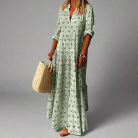 Norina | Sommerkleid mit femininer Note – Grün