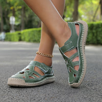 Clara | Elegante Sommer Sandalen Damen – Grün
