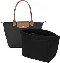 Delphina® |Taschenorganisator-Einsatz – Schwarz