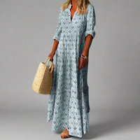 Norina | Sommerkleid mit femininer Note – Blau