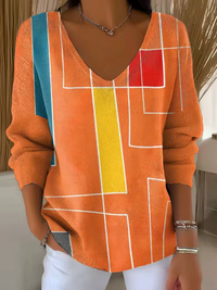 Rowen | Leichter Sommerpullover – Mehrfarbig