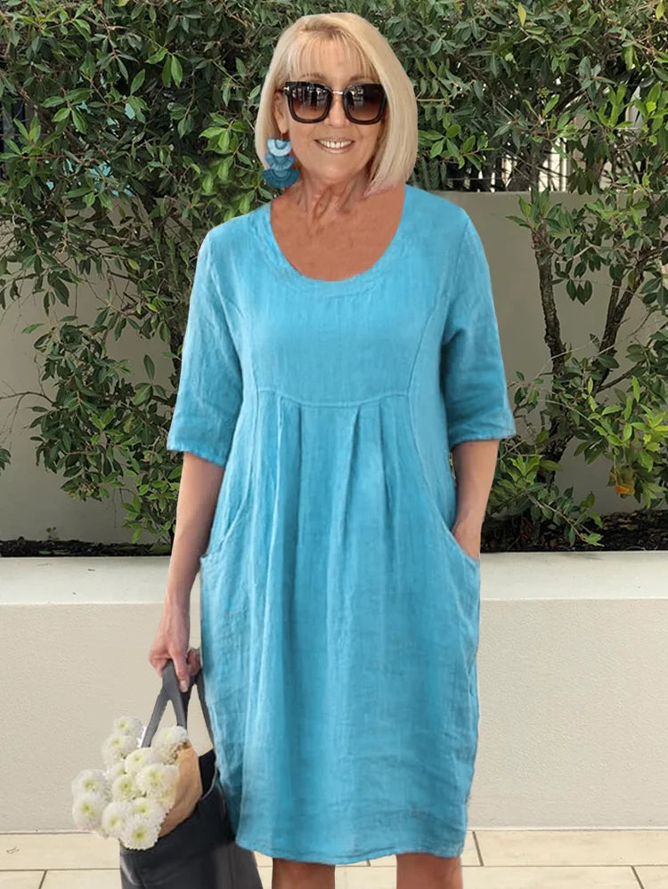 Verity - Lockeres Freizeitkleid