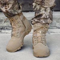 CORT - MILITÄRISCHE TAKTISCHE STIEFEL – Beige