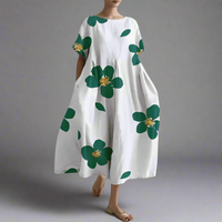 Norundis | Elegantes Maxikleid für den Sommer – Weiß