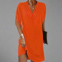 Rigmara | Elegantes Maxikleid für jeden Anlass – Orange