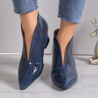 Stylische Stiefeletten Für Damen | Schlupfstiefel – Königsblau