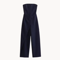 Amelia | Stilvoller, figurbetonter Damen-Overall – Schwarz