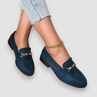 Loubi | Atmungsaktive Slip-On Loafers – Blau