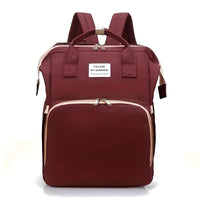 Wickelrucksack Für Damen | Mehrere Taschen – Rot