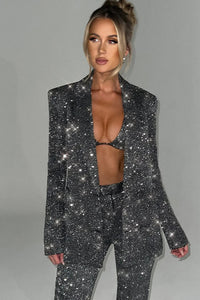 Tamara - Starlight 3-teiliges Set – Dunkelgrau
