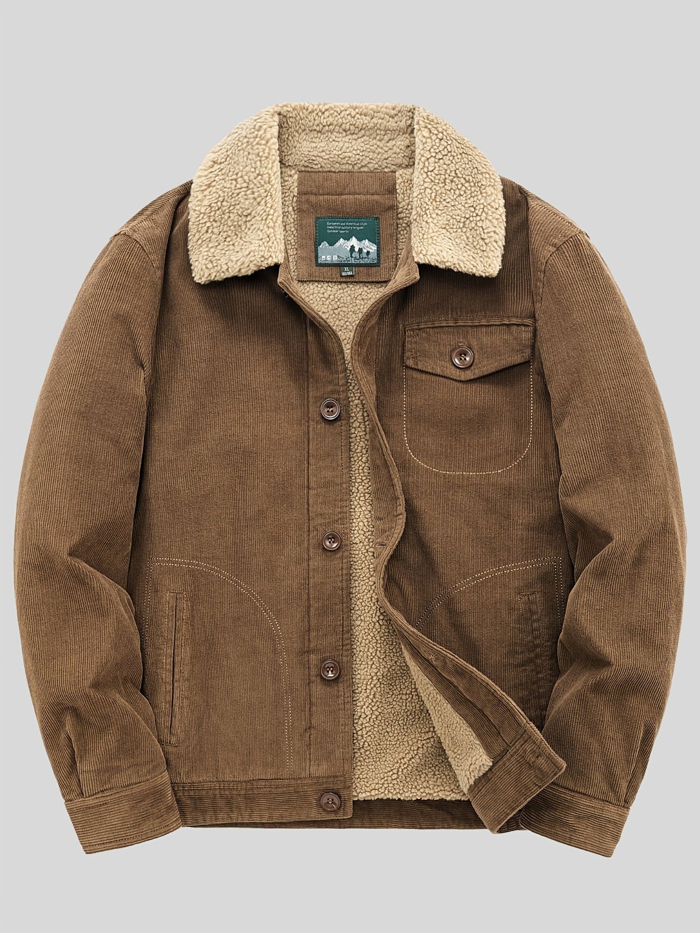 Lehmann Modehaus | Outdoor jacke mit knopfleiste herren warm