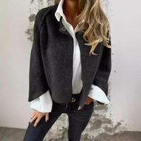 Sheryl Dicke Thermo-Strickjacke – Schwarz