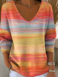 Emmeline | Leichter Sommerpullover – Mehrfarbig
